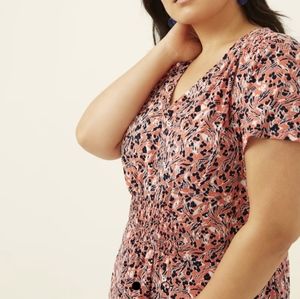 Julianne smock waisted midi